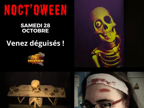 Noc'toween : la soirée Halloween d'Enigmaparc, réservée aux adultes