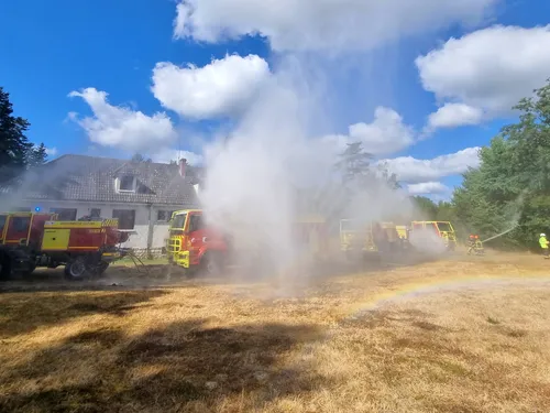 Encore dix hectares de végétation partent en fumée dans le Cher