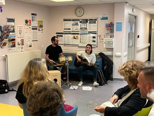 A Rouen, une parenthèse musicale pour les patients atteints de cancers