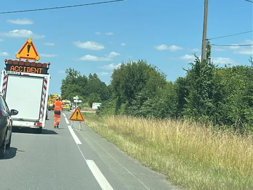 La Bazoge : trois blessés dans un accident sur la D170