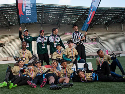 Flag football : les jeunes Manceaux représenteront la France à Orlando