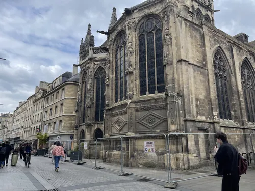 Caen : l'église Saint-Sauveur fermée pour raison de sécurité