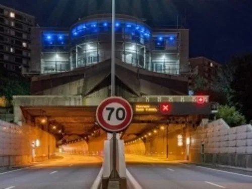 Tunnel de la Grand'Mare : fermeture nocturne entre ces 16 et 17 avril