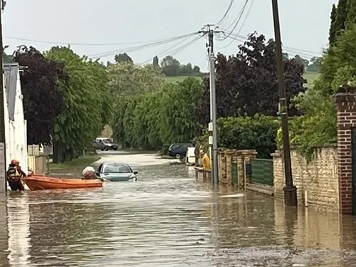 Inondations dans le Calvados : plus de 300 interventions des pompiers