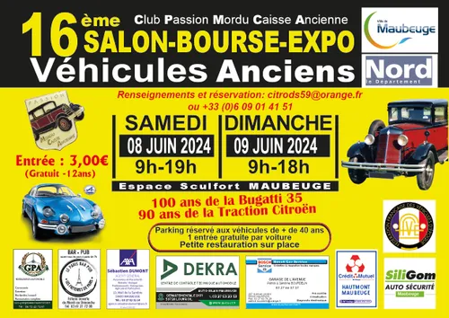 16ème Salon-Bourse-Expo Véhicules Anciens
