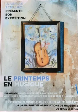 Exposition de l'atelier "La Fabrique à Tableaux"  sur le thème "Le...