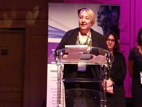Marie-Christine Moretti récompensée par l’European Cyberwomenday