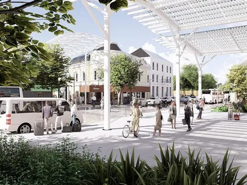Aulnoye-Aymeries - Le chantier du pôle gare démarrera pour la fin...