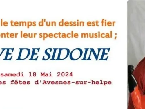Avesnes-sur-Helpe : un spectacle musical solidaire avec Sidoine
