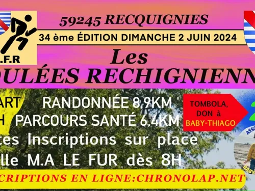 Recquignies : la 34ème édition des Foulées Réchigniennes, ce dimanche