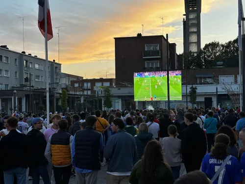 Maubeuge - Du monde Place des Nations, mais défaite des Bleus