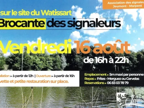 Jeumont : brocante nocturne des Signaleurs au Watissart