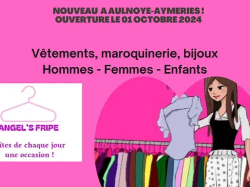 Aulnoye-Aymeries : « Angel's fripe » a ouvert ses portes !