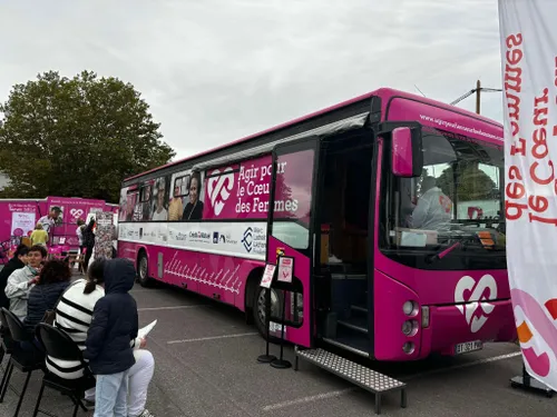 Jeumont - Un joli bilan pour le Bus du Cœur, de passage durant...