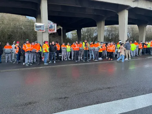 Feignies - Mobilisation des salariés de Vesuvius ce lundi matin
