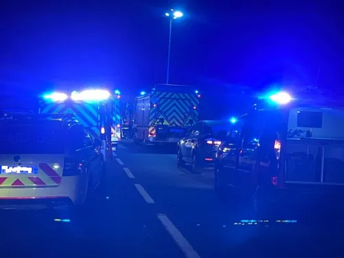 Maubeuge : 2 blessés dans une violente sortie de route hier soir