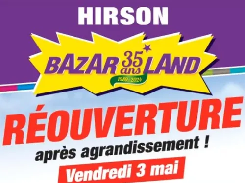 Hirson : la réouverture aujourd’hui de Bazarland