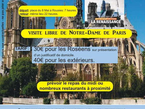Visite de Notre Dame de Paris