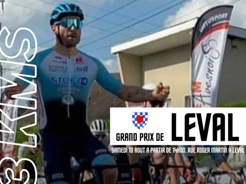 Le Grand Prix cycliste FFC à Leval, c'est samedi !