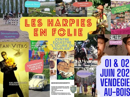 Vendegies-au-Bois : les Harpies en folie le 1er et 2 juin