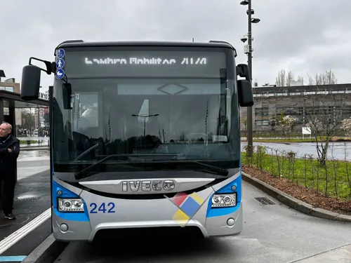 Trois nouveaux bus présentés par Sambre Mobilités