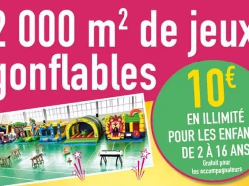 La Capelle : 2000m2 de jeux et de structures gonflables, dès ce...