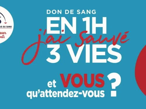 De nouvelles collectes de sang ce mois-ci en Sambre-Avesnois 