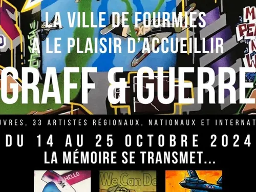 Fourmies : l'exposition « Graff et Guerre » jusqu’au 25 octobre au...