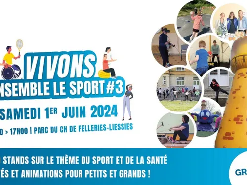 Felleries-Liessies : vivons ensemble le sport le 1er juin