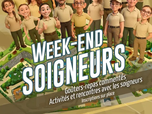 Un week-end pour découvrir les soigneurs du Zoo de Maubeuge