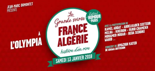 Grande soirée France-Algérie, histoire d'en rire