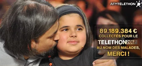 Solidarité -  Le Téléthon 2017 a récolté 89 189 384 euros dont 6...