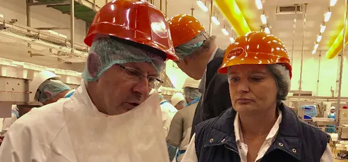 Feignies - Visite au coeur de l'abattoir Bigard