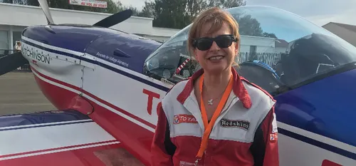 Pascale Alajouanine, une grande Dame de l'aviation française est...