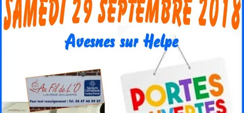 Portes ouvertes au Secours Catholique d'Avesnes sur Helpe