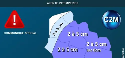 La neige arrive !!