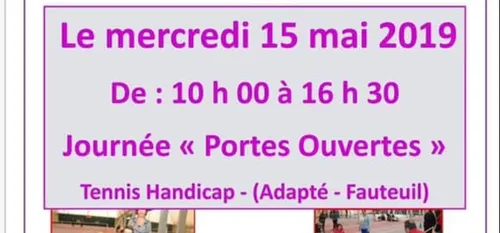 Maubeuge : Découverte du tennis handi a l’USM Tennis