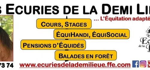 Carnet rose aux Écuries de la Demi Lieue