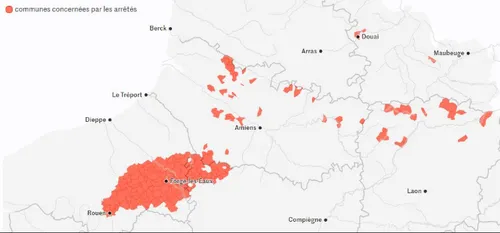 Incendie de Lubrizol - Le Préfet du Nord modifie l'arrêté de...