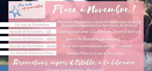 L’automne s’invite en librairies