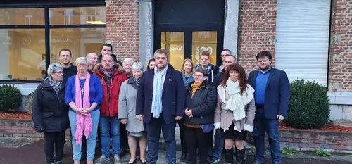 La présentation du programme et de la liste « Fourmies 2020, avec...