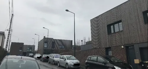 Maubeuge - Le quartier de Montplaisir touché par la tempête Ciara