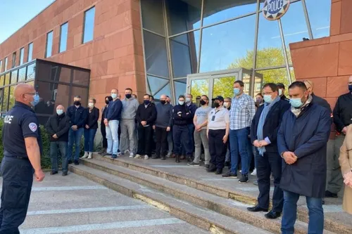 Meurtre de Rambouillet : l'hommage des policiers de Maubeuge