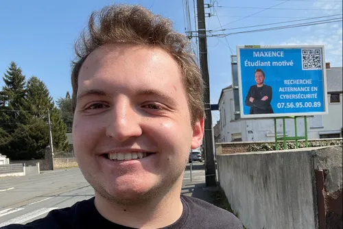 A Maubeuge, Maxence a vu les choses en grand pour décrocher un...