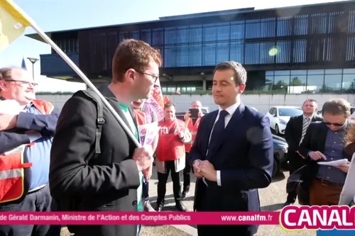 (INFO Canal FM) - Gérald Darmanin en visite ce vendredi à...