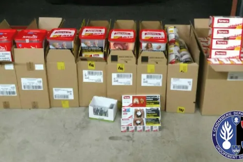 Hirson : 11 kg de tabac saisis au poste frontière de Macquenoise