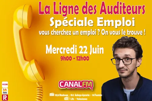 « La Ligne des Auditeurs », émission spéciale emploi !