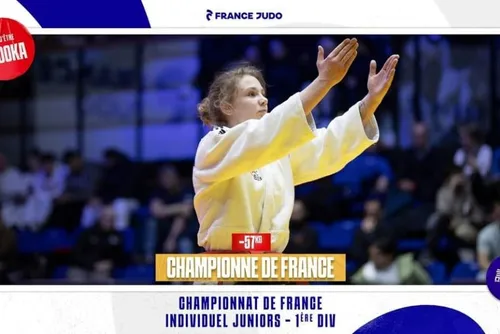 Sports - Chloé Deversain une nouvelle fois au sommet en judo !