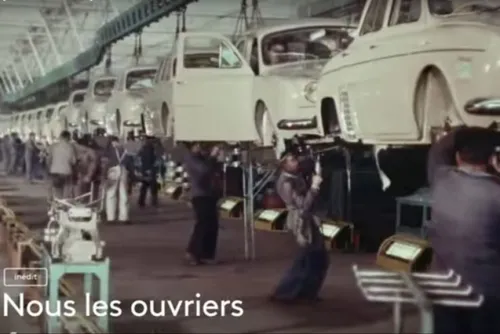 Un sambrien dans le film-documentaire "Nous les Ouvriers"