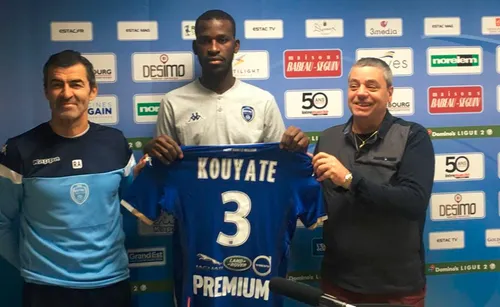 Boubacar Kouyaté signe 3 ans à l'Estac
